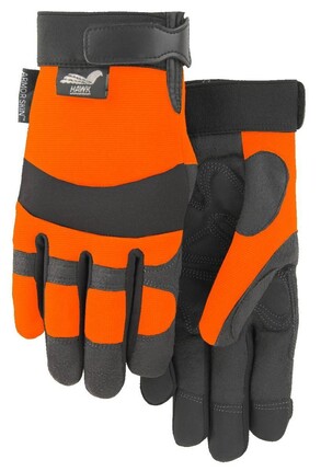 Majestic 2139 Hi Vis Armor Skin Reinforced Gloves