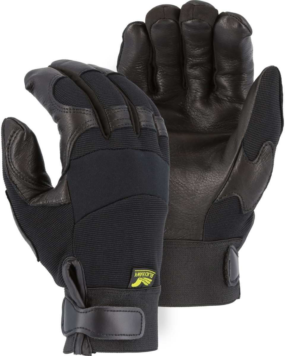 Majestic 2151H Winter Lined Mechanics Gloves - A Grade Deerskin Palm