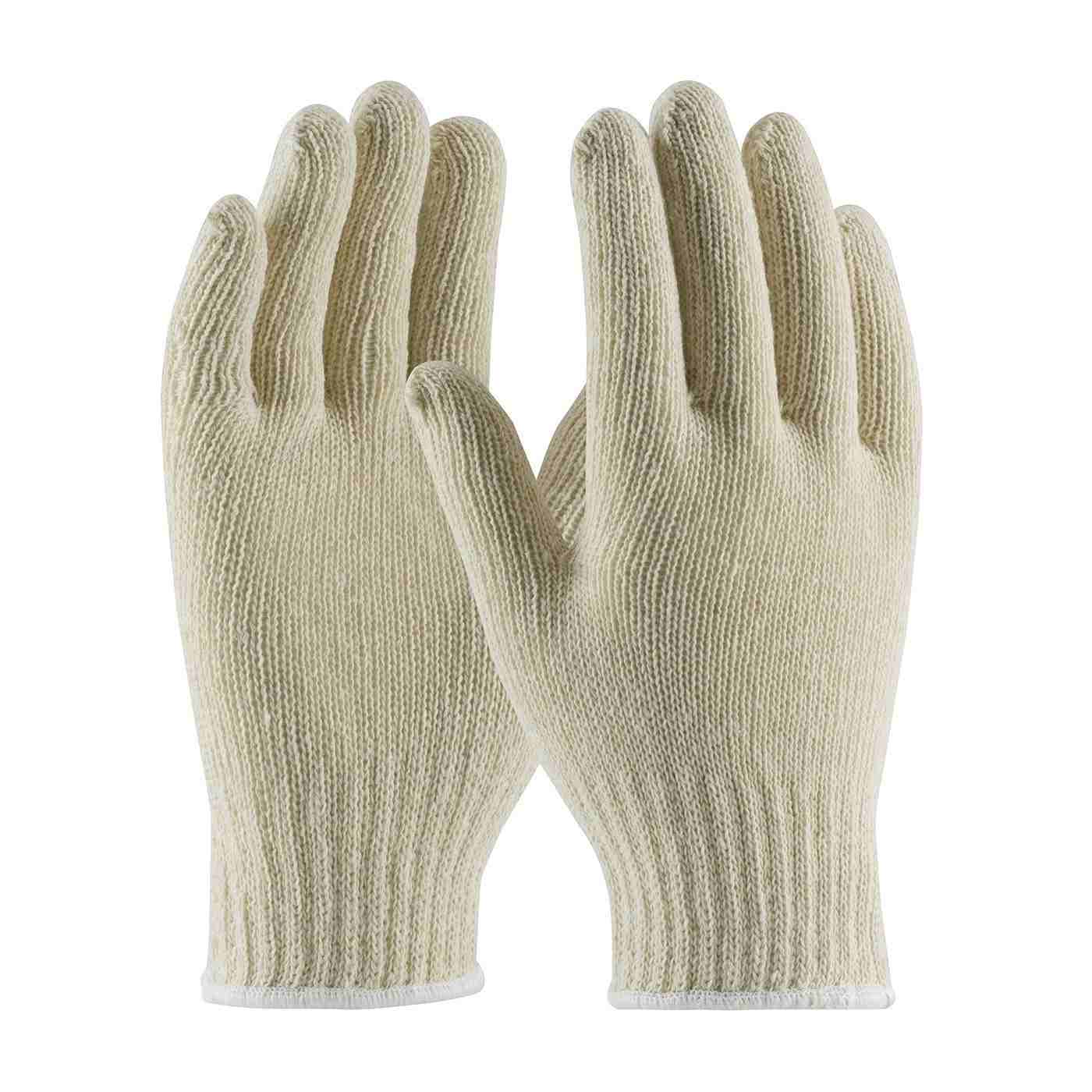 White Standard String Knit Poly/Cotton Gloves sold by the Dozen 