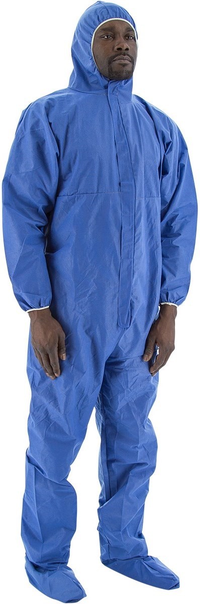 Majestic FR Blazetex SMS Blue Coveralls | Free Shipping $80+