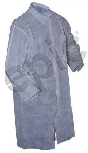 Tian's Polypropylene Lab Coats with One Pocket