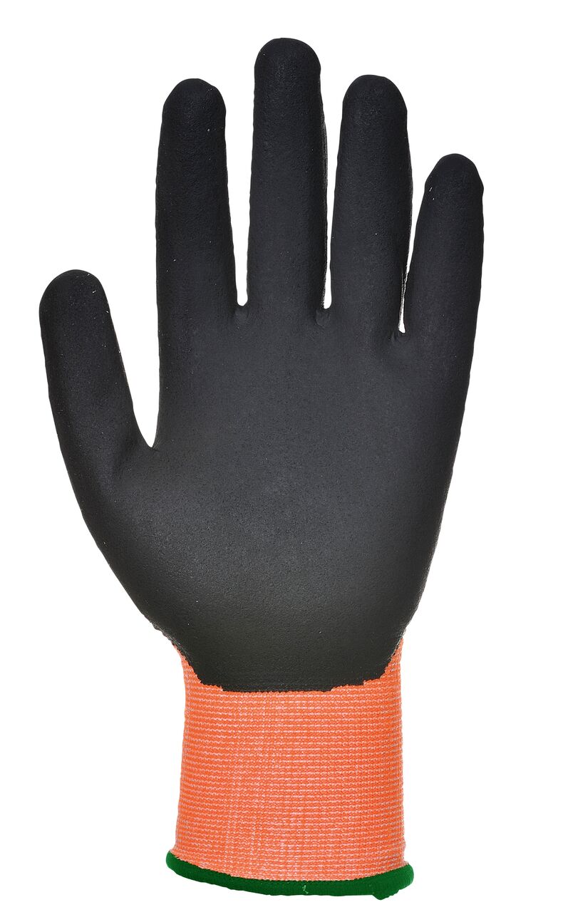 Portwest A625 Vis-Tex Safety Glove with PU Foam Cut & Heat Resistant Palm ANSI 