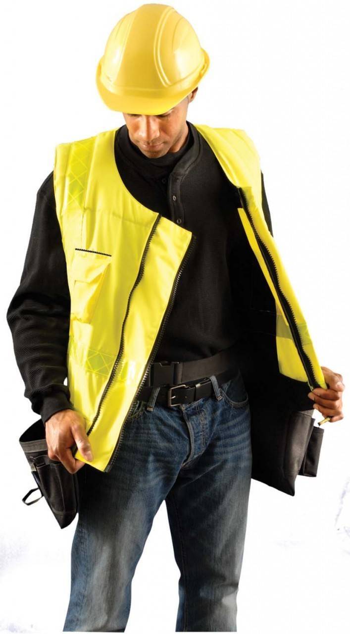 Occunomix Hi Vis Premium Tool Belt Vest PalmFlex