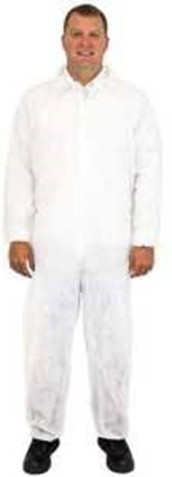 Nova-Plus Heavy Duty Polypropylene Coveralls with Elastic Wrist & Ankles