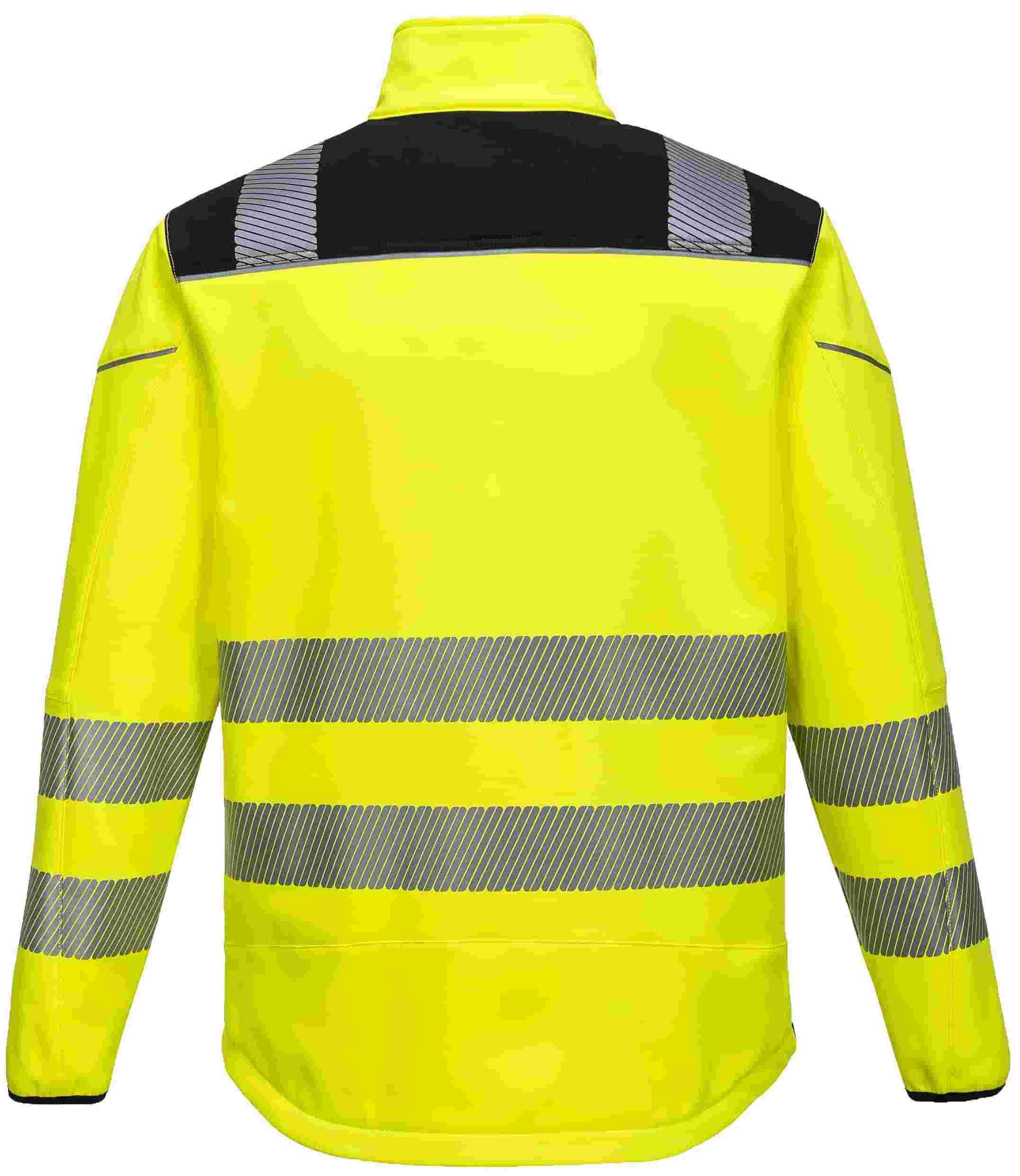 Water Resistant NEW RANGE Details about   Portwest T402 PW3 Hi-Vis Softshell Jacket Breathable 