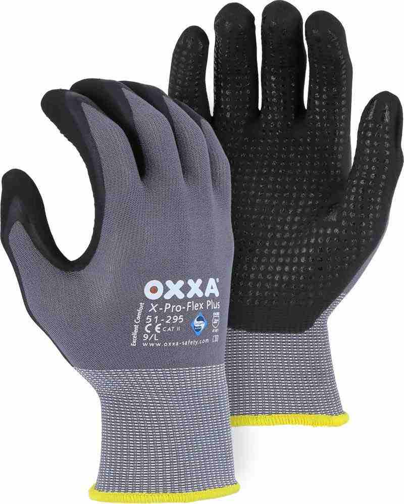 Showa Atlas 380 Ventulus Nitrile Foam Super Grip Work Gloves Size Small 12 pairs