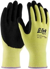 PIP G-Tek KEV 09-K1660 DuPont Kevlar Double-Dipped Nitrile Gloves - Cut Level A2