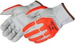 Liberty Safety 0965Q Goatskin Leather Impact Gloves - ANSI Cut Level A6