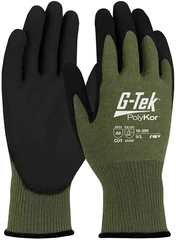 PIP 16-399 G-Tek PolyKor X7 NeoFoam Coated Touchscreen Gloves - Cut Level A9