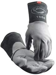 Caiman 1864 Deerskin Unlined Lean-On Patch TIG Welding Gloves