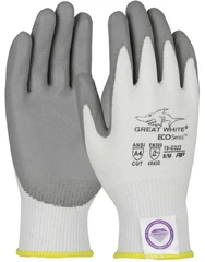 PIP Great White ECO Series 19-D322 Dyneema Diamond PU Coated Gloves - Cut Level A3
