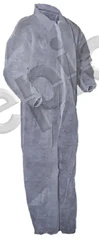 Tian's Polypropylene Low Lint Coveralls with Elastic Wrists