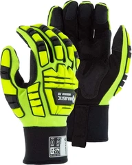 Majestic 21242 Knucklehead X10 Armor Skin Gloves with Impact Protection