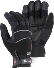 Majestic 2145BKH Armor Skin Waterproof Gloves