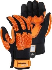 Majestic 21472BK Armor Skin Mechanics Gloves - Cut Level A3
