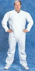 Tian's Tyvek-Like Coveralls with Elastic Wrists & Ankles