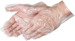 Duraskin Embossed Grip Polyethylene Powder Free Gloves