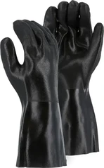 Majestic 3364 PVC Double Dipped 14” Chemical Resistant Gloves - Size Large