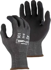 Majestic 35-7465 Cut-Less Korplex 18 Gauge Glove with Foam Nitrile Palm - Cut Level A4