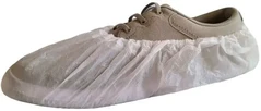 Enviroguard Lightweight CPE White Shoe Covers