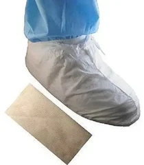 Tian's MP Film Coated Waterproof Shoe Covers With Solid Vinyl Sole