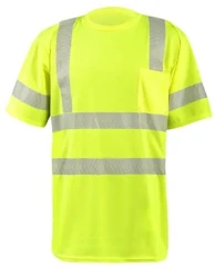 Occunomix UPF 30 Moisture Wicking T-Shirt w/ Pocket - Type R, Class 3