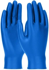 PIP Grippaz 4.5 Mil Nitrile Powder Free Gloves with Textured Fish Scale Grip