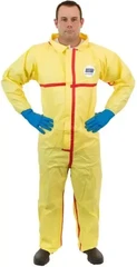 Enviroguard Tyvek-Like Chemical Splash Resistant Coveralls with Elastic Wrists