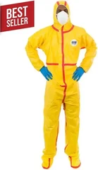 Enviroguard Tyvek-Like Chemical Resistant Coveralls with Hood & Boots
