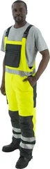 Majestic Hi Vis Waterproof Bib Overalls With Quilted Insulation