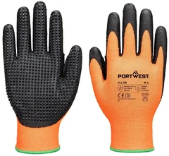 Portwest A148 Nitrile High Dotted Cut Resistant Gloves - ANSI Cut Level A2