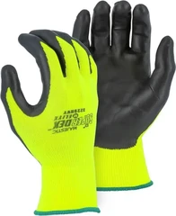 Majestic 3229HVY SuperDex Heavyweight Hi Vis Foam Nitrile Gloves