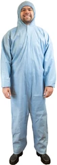 Nova-Guard Fire Resistant Coveralls with Attached Hood, Elastic Wrist & Ankles