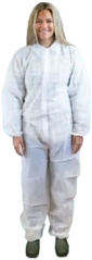 Nova-Plus Heavy Polypropylene Coveralls with Elastic Wrist & Ankles