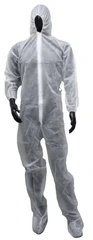 Seattle Glove 25 Gram Polypropylene Coveralls with Hood, Elastic Wrists, Boots