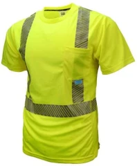 Radians Short Sleeve Moisture Wicking T-Shirt - Type R, Class 2