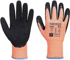 Portwest A646 Vis-Tex Winter HR Cut Nitrile Gloves - Cut Level A4