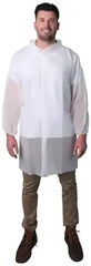 Vanguard Medium Weight 40 GSM Polypropylene Lab Coats - No Pockets