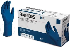 Ammex Gloveworks Heavy Duty 13 Mil Latex Exam Powder Free Gloves