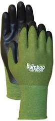 Bellingham C5371 Bamboo Gardener Nitrile Palm Gloves with Breathable Knit Liner