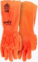 MCR Safety N2658HVO Ninja Alchemy Hi Vis Waterproof Gloves - Cut Level A2
