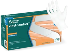 Semperguard Vinyl Comfort 4 Mil Vinyl Powder Free Gloves