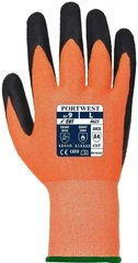 Portwest A625 HPPE Hi Vis PU Gloves - Cut Level A4