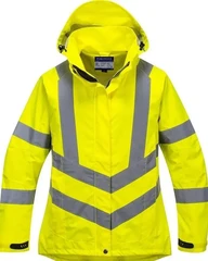 Portwest Ladies Hi Vis Waterproof Jacket