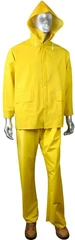 Radians RS01-NSYV Radwear 3 Piece Waterproof Rain Suit - Snap Closure