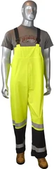 Radians RW07O-ESGV Hi Vis Rain Bibs with Adjustable Suspenders