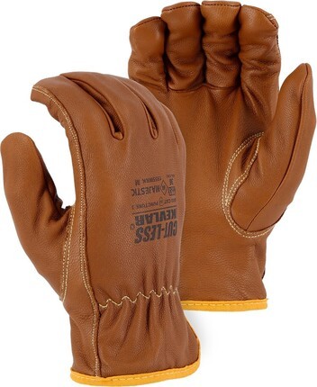 Majestic 1555WRK Cut-less Goatskin Oil & Water Resistant Gloves - Cut Level A4