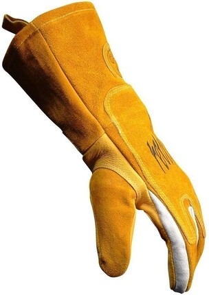 Caiman 1812 Pig Grain FR Fleece Lined MIG/Stick Welding Gloves