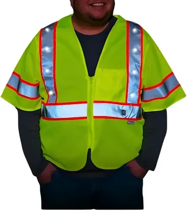 Stop Lite ANSI Class 3 LED Hi Vis Vest