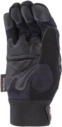 Majestic 2145BKH Winter Lined Waterproof Armor Skin Mechanics Glove